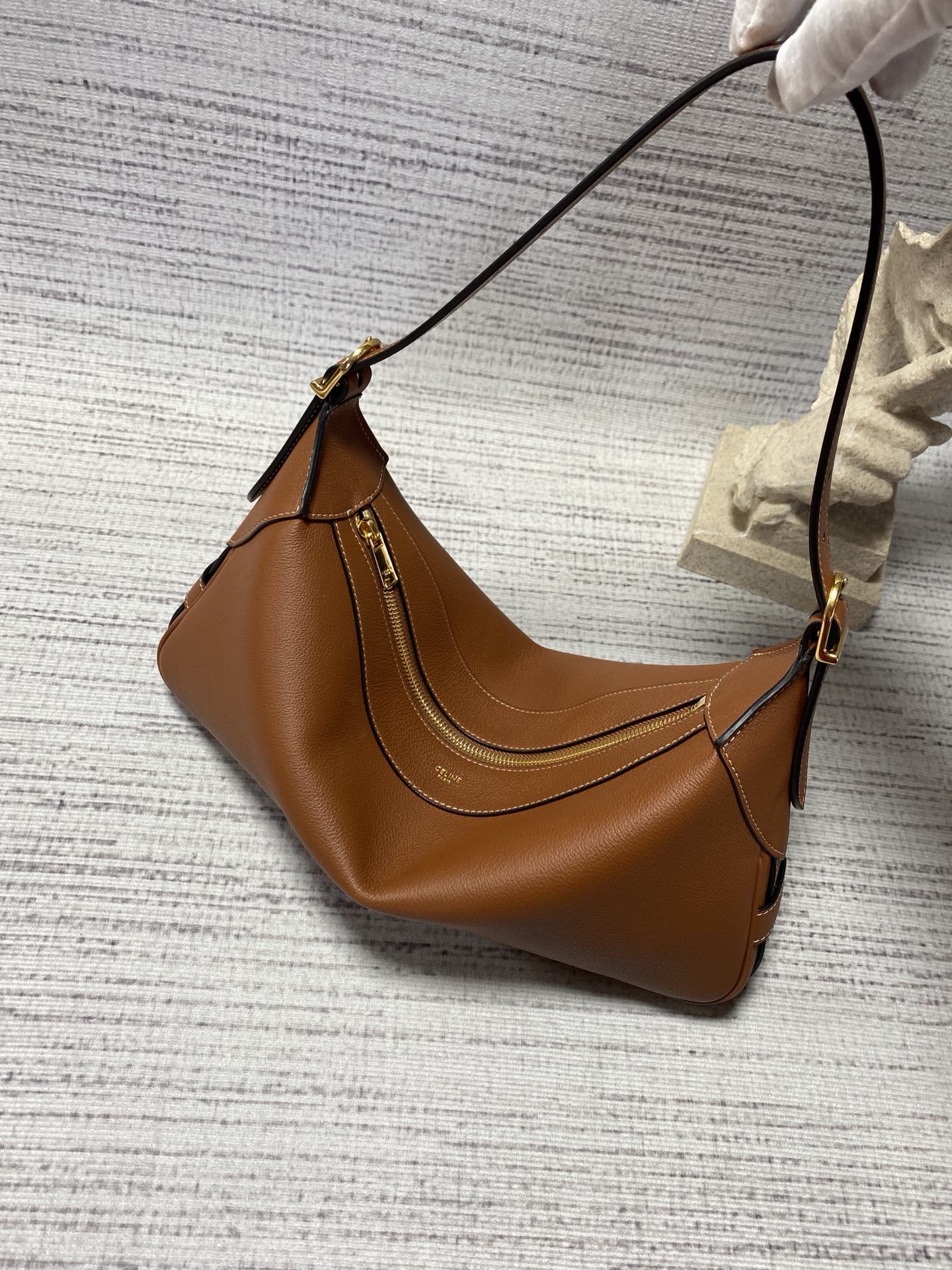 Brown Leather Romy Bag - Level 5