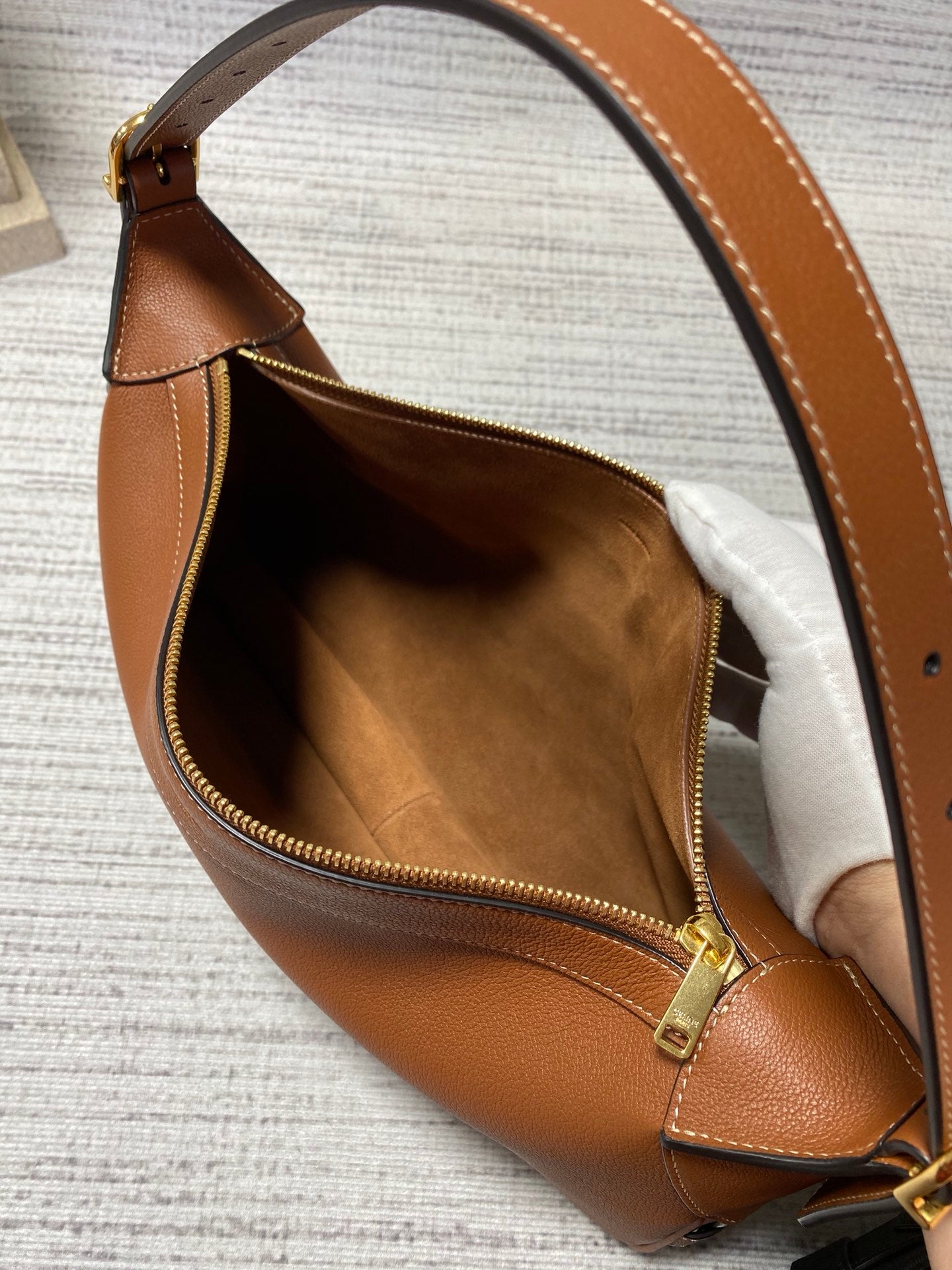 Brown Leather Romy Bag - Level 5