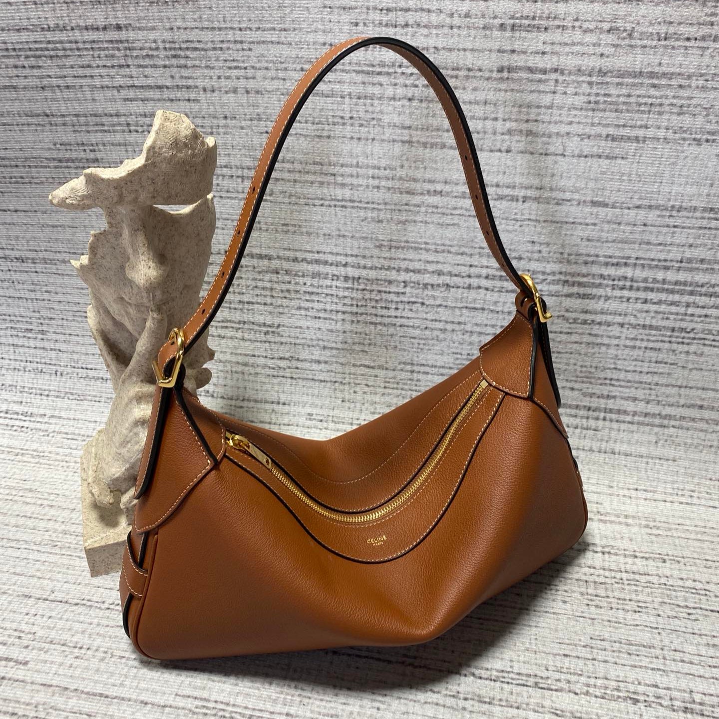 Brown Leather Romy Bag - Level 5