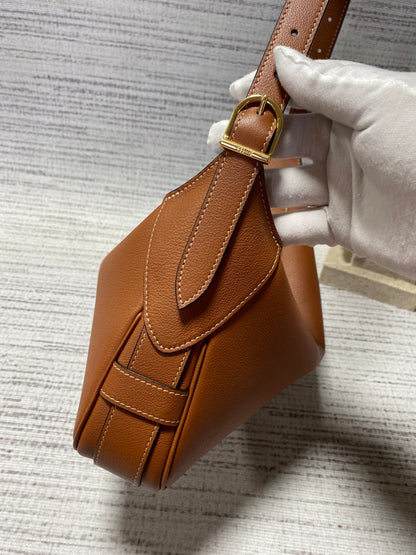 Brown Leather Romy Bag - Level 5