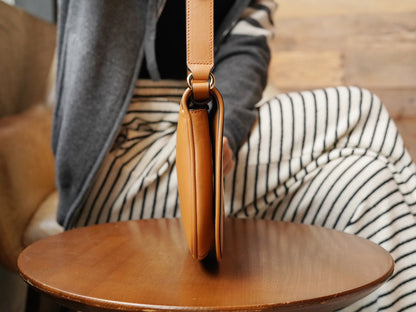 Brown Leather Blondie Bag - Level 5
