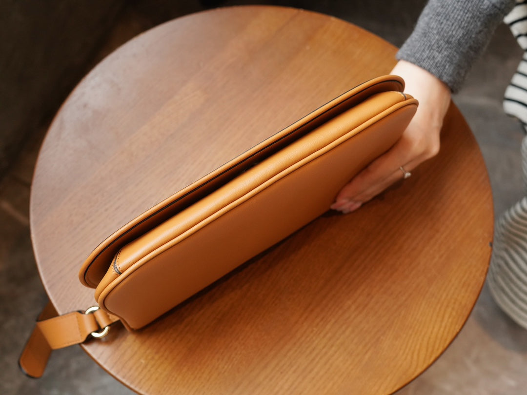 Brown Leather Blondie Bag - Level 5