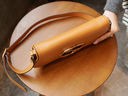 Brown Leather Blondie Bag - Level 5