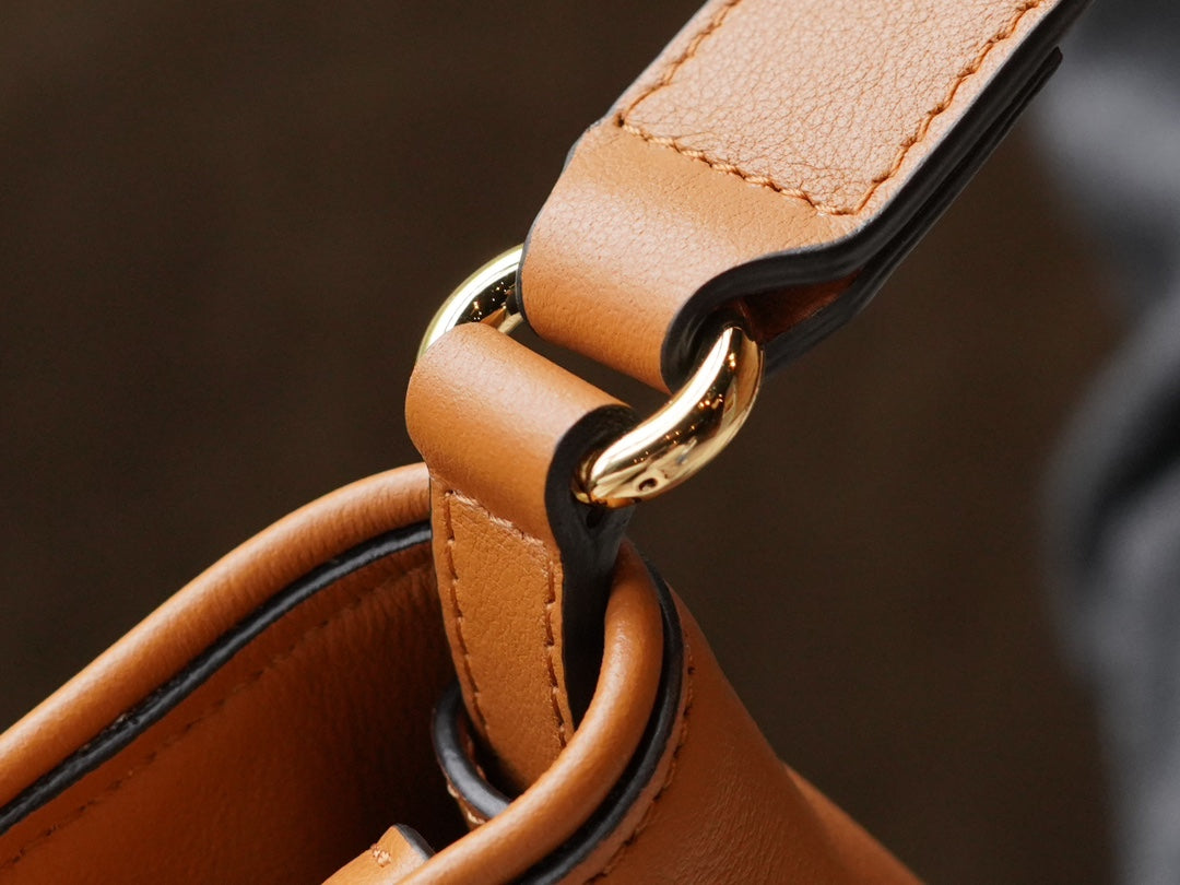 Brown Leather Blondie Bag - Level 5