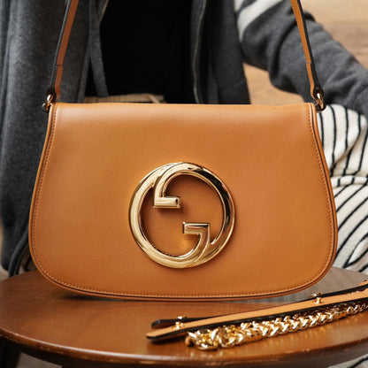 Brown Leather Blondie Bag - Level 5