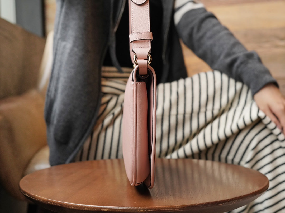 Pink Leather Blondie Bag - Level 5