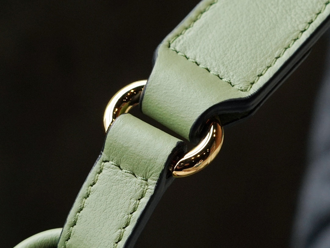 Green Leather Blondie Bag - Level 5