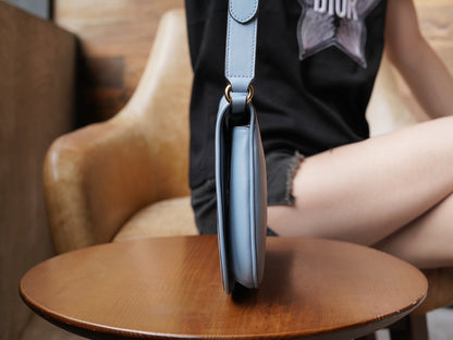Blue Leather Blondie Bag - Level 5