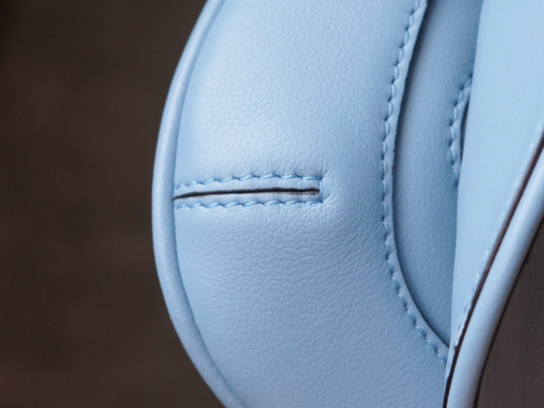Blue Leather Blondie Bag - Level 5