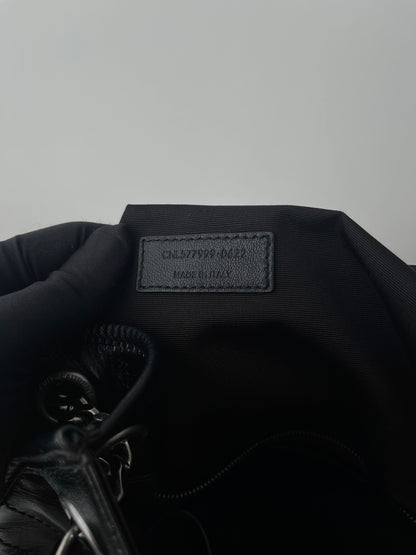 Black Leather Niki Tote Bag - Level 5