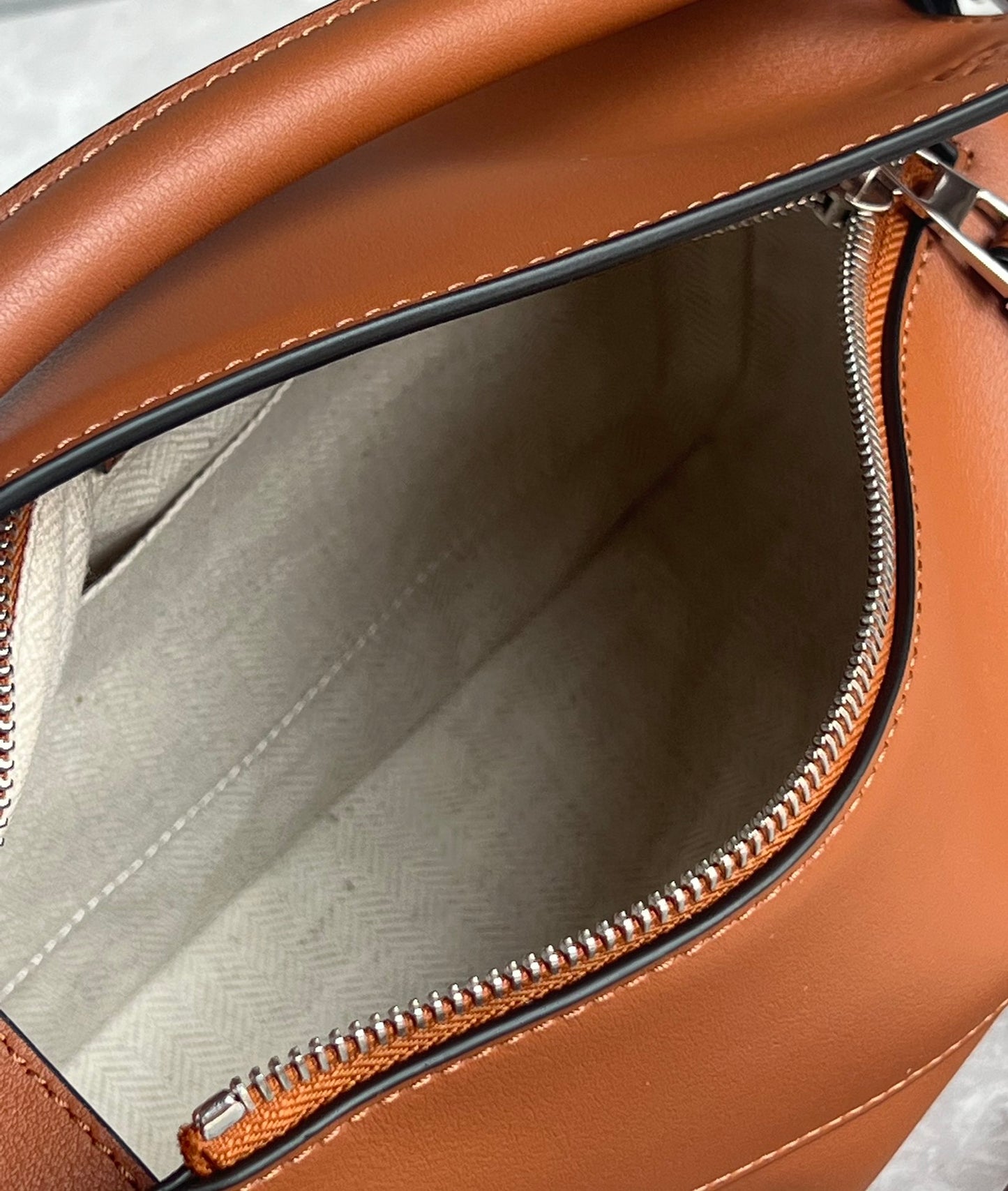 Small Brown Leather Puzzle Bag - Level 5