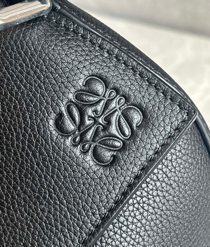 Medium Black Leather Puzzle Bag - Level 5