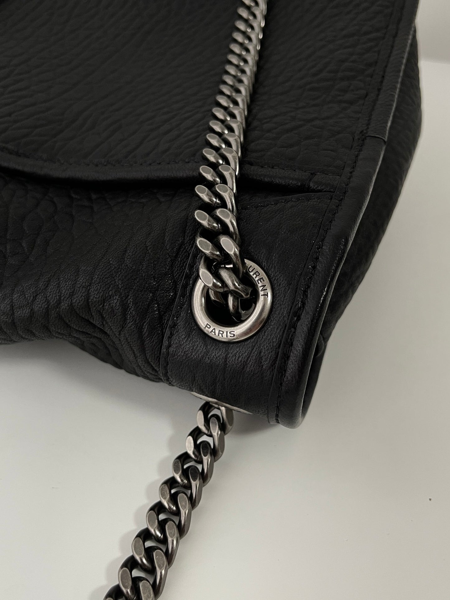 Black Leather Niki Shoulder Bag - Level 5