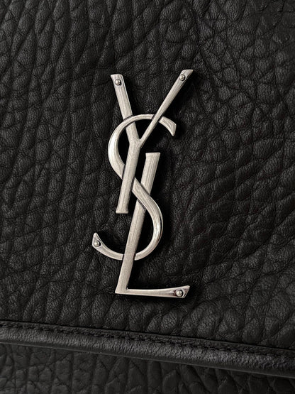 Black Leather Niki Shoulder Bag - Level 5