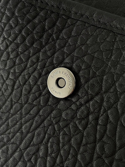 Black Leather Niki Shoulder Bag - Level 5