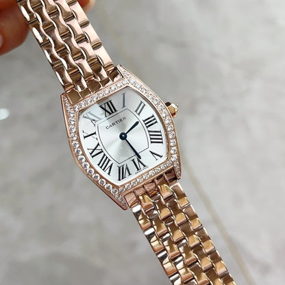 Tortue Ladies Watch Crystal Bezel Rose Gold CTR - Level 3