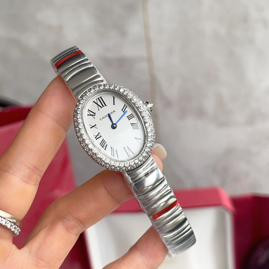 Baignoire Ladies Watch Silver 25mm CTR - Level 3