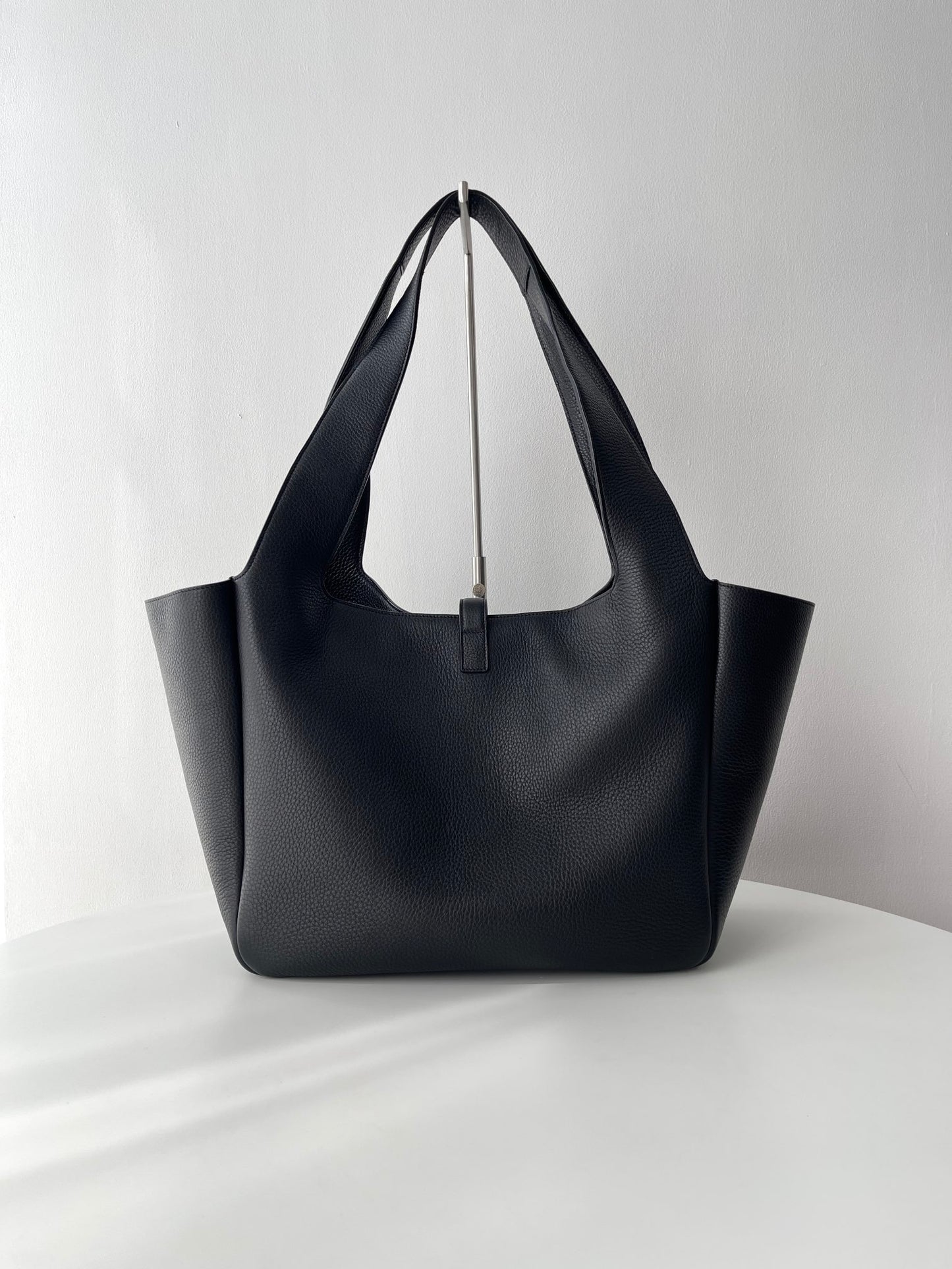 Black Leather Bea Tote Bag YLS - Level 5