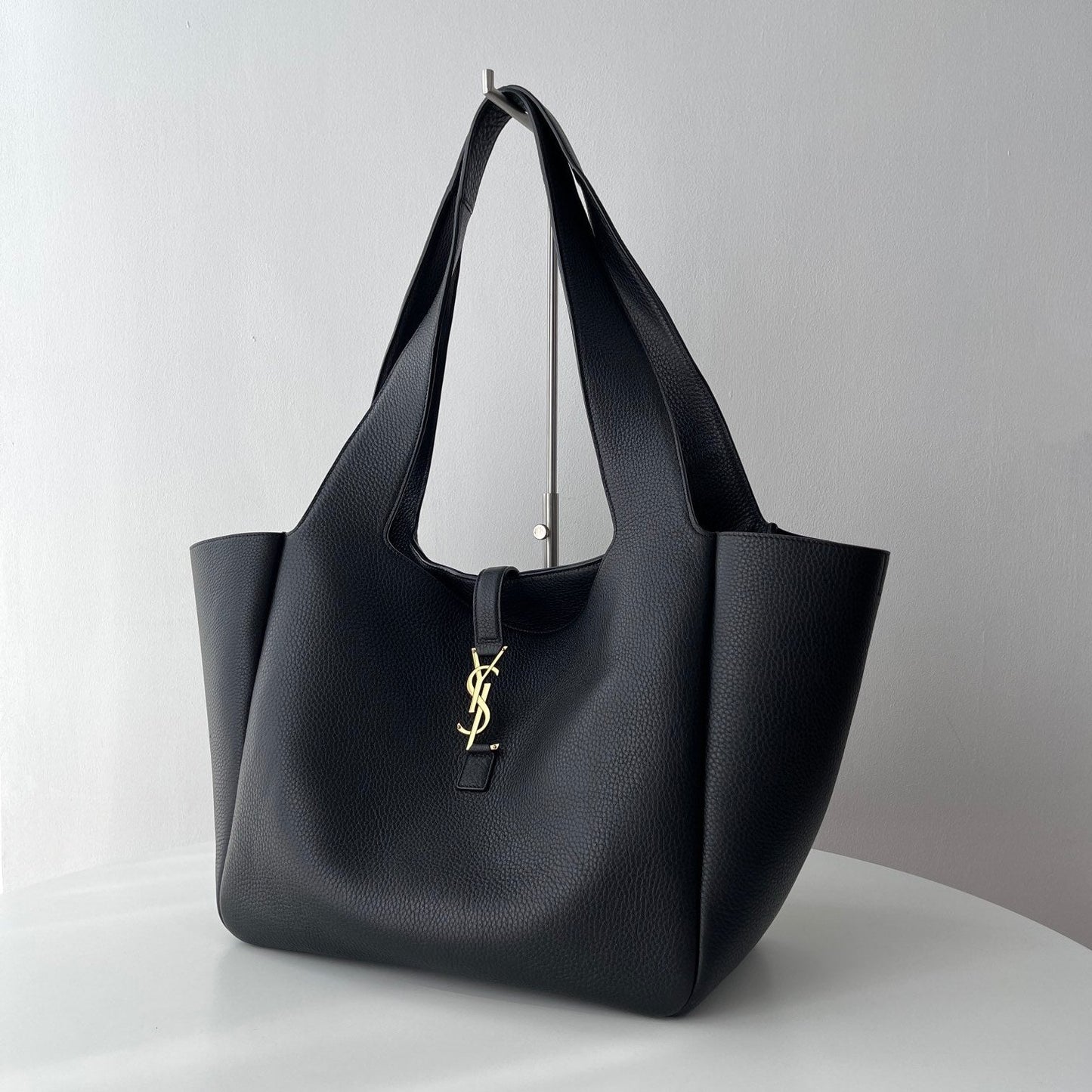 Black Leather Bea Tote Bag YLS - Level 5