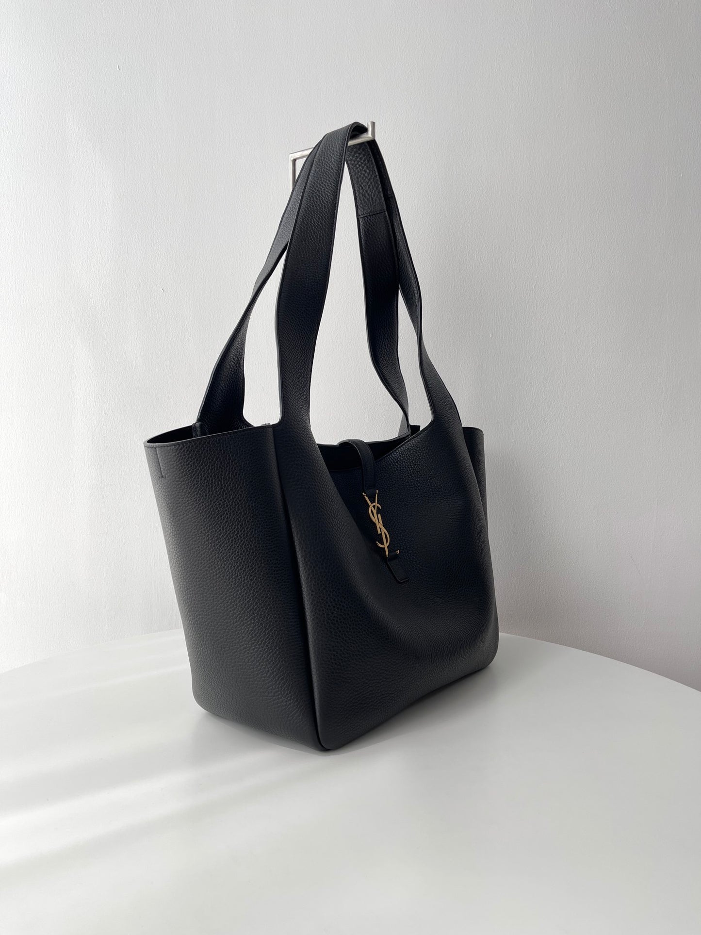 Black Leather Bea Tote Bag YLS - Level 5