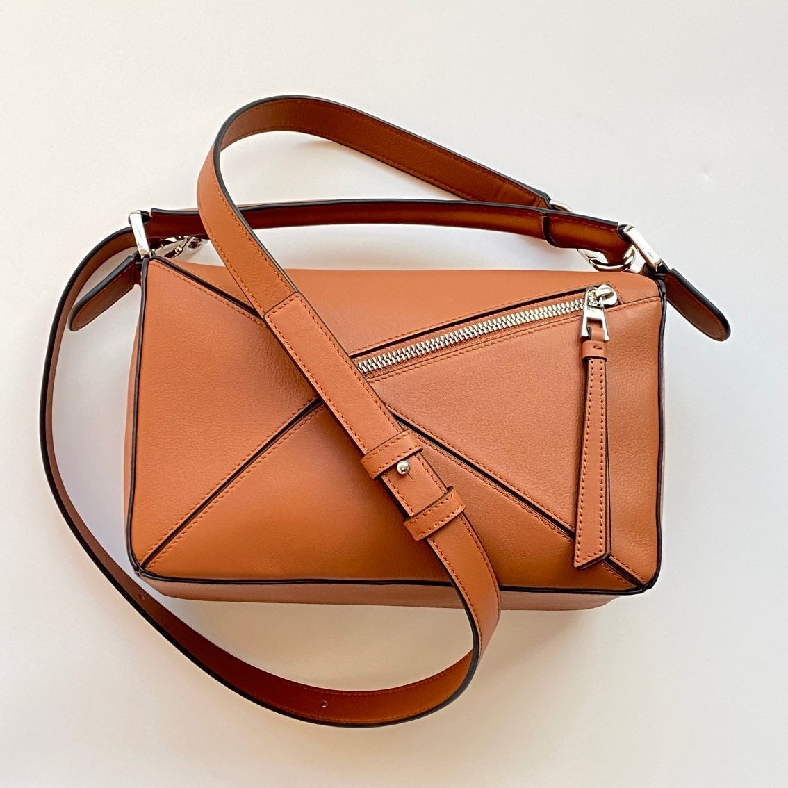 Small Puzzle Bag Brown Leather - Level 5 *Low Stock*