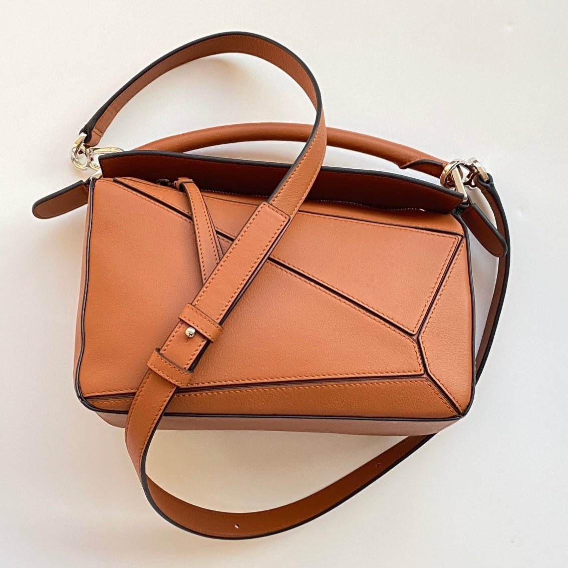 Small Puzzle Bag Brown Leather - Level 5 *Low Stock*