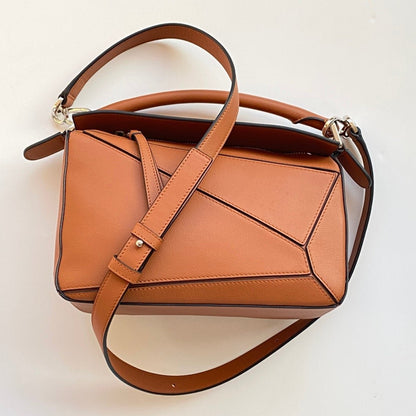 Small Puzzle Bag Brown Leather - Level 5 *Low Stock*