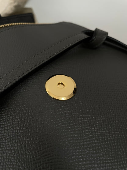 Grey Leather Nano Belt Bag - Level 5