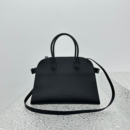 Margaux 12 Black Leather Tote Bag ROW - Level 5