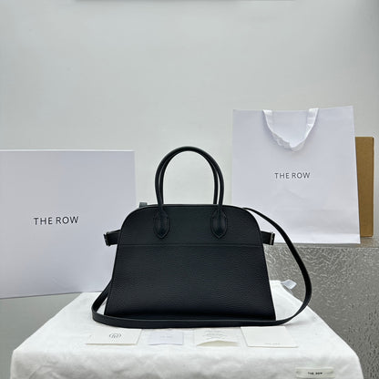 Margaux 12 Black Leather Tote Bag ROW - Level 5