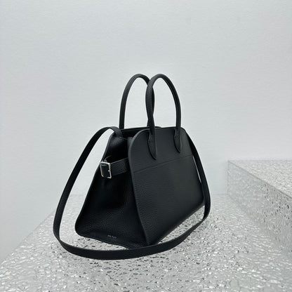 Margaux 12 Black Leather Tote Bag ROW - Level 5