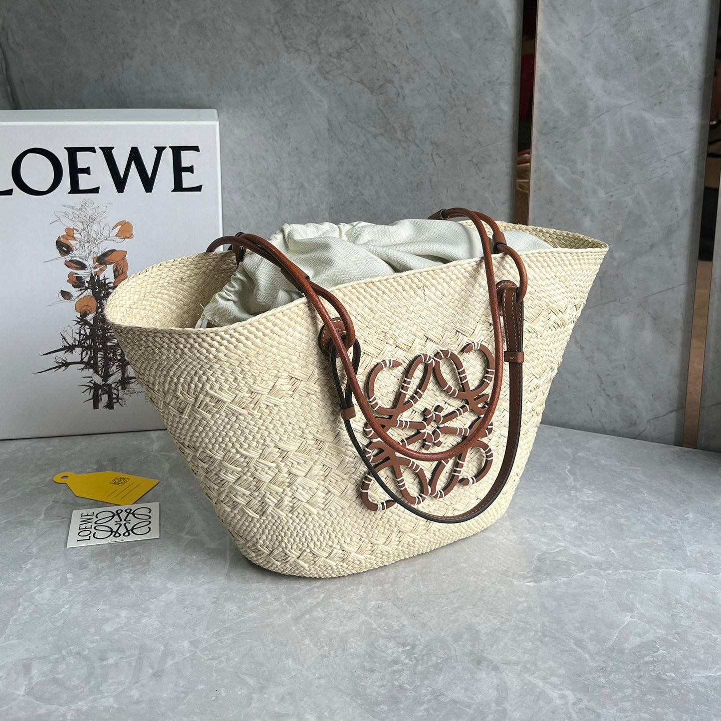 Medium Brown Anagram Basket - Level 5