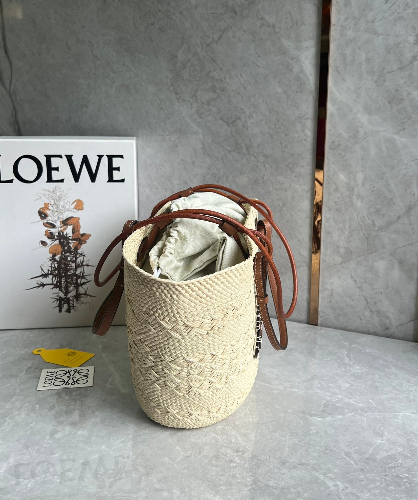 Medium Brown Anagram Basket - Level 5