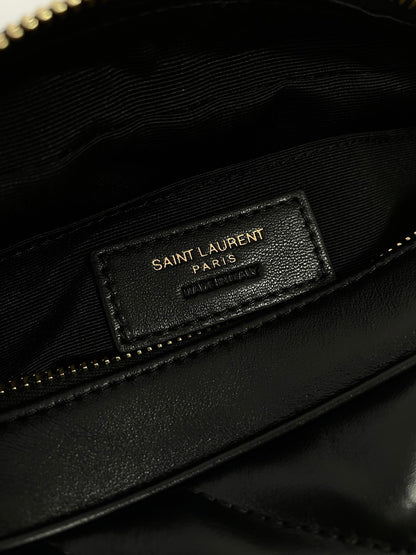 Black Leather Lou Camera Bag - Level 5