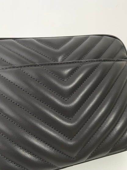Dark Grey Leather Lou Camera Bag - Level 5