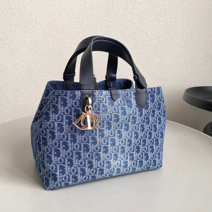 Denim Medium Toujours Bag CDR - Level 5