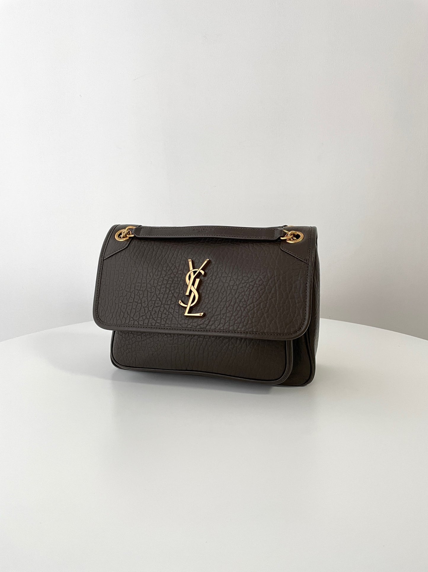 Light Musk Leather Niki Shoulder Bag - Level 5