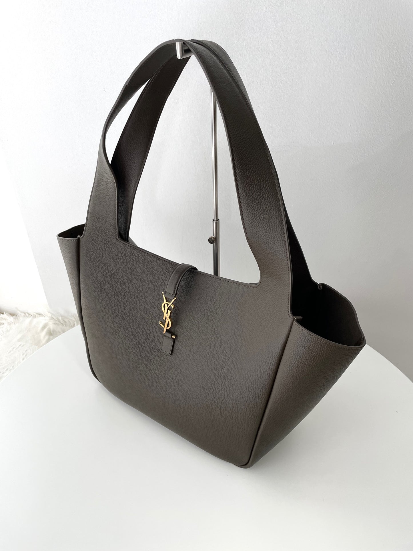 Light Musk Leather Bea Tote Bag YLS - Level 5