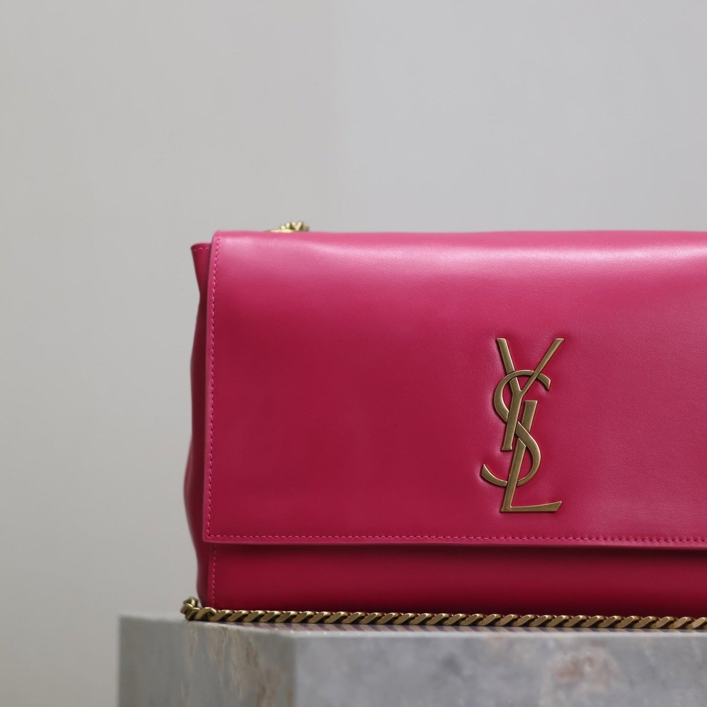 Reversible Kate Bright Pink Leather & Suede YLS - Level 5