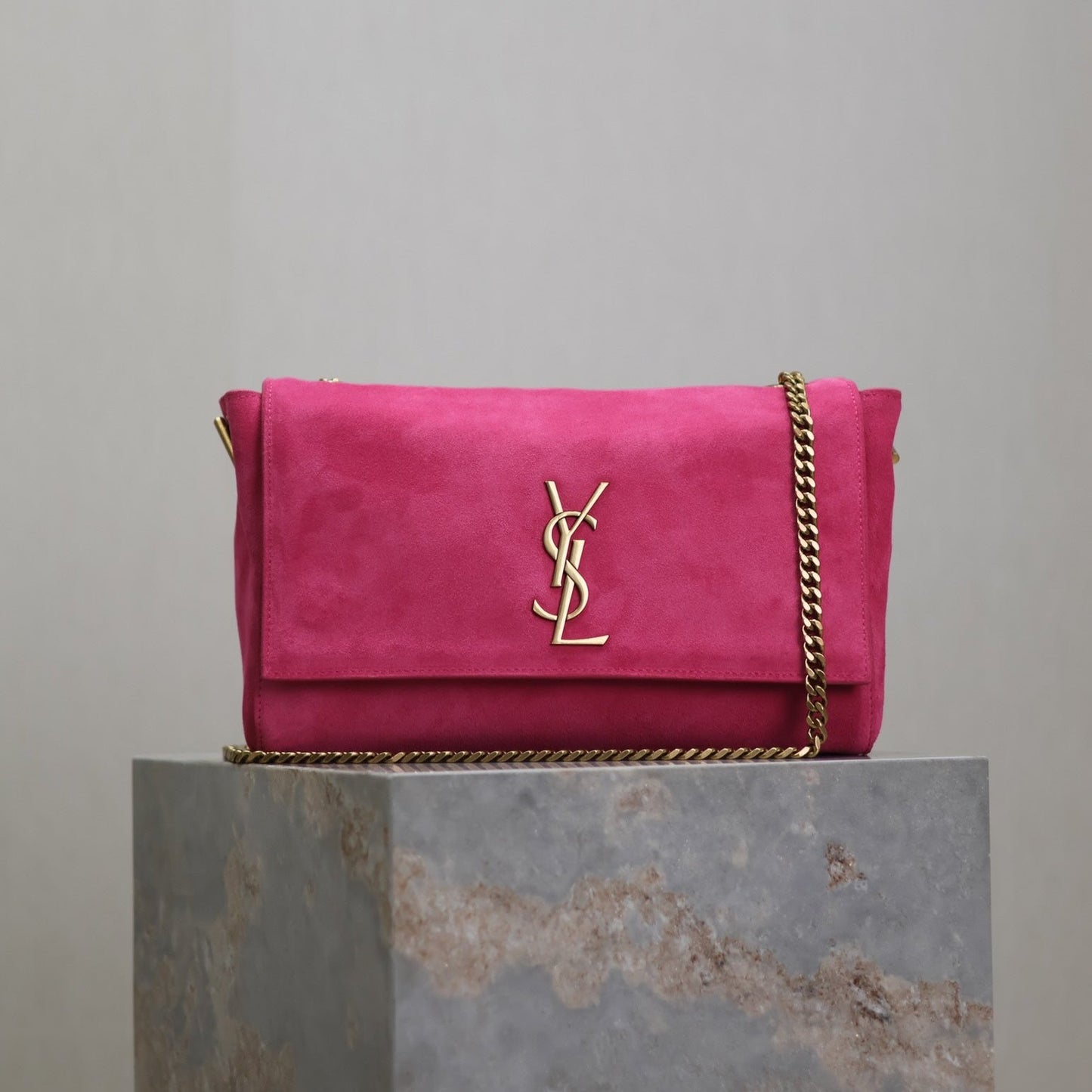 Reversible Kate Bright Pink Leather & Suede YLS - Level 5