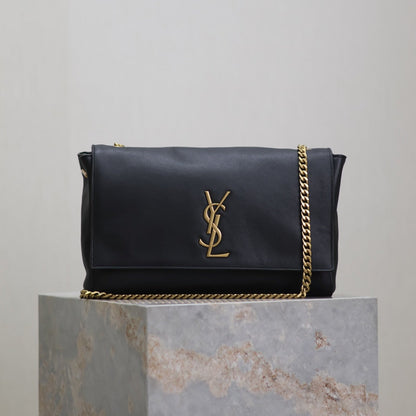 Reversible Kate Black Leather & Suede YLS - Level 5