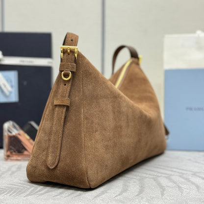 Aimee Brown Suede Bag PRD - Level 5