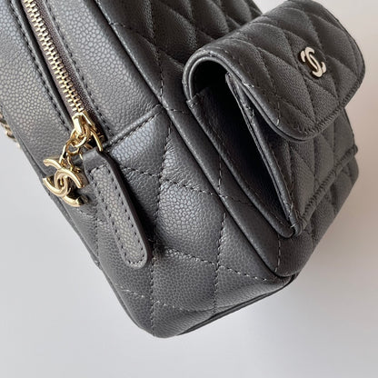 Caviar Leather Top Handle Mini Backpack CNL - Level X