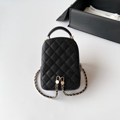 Caviar Leather Top Handle Mini Backpack CNL - Level X