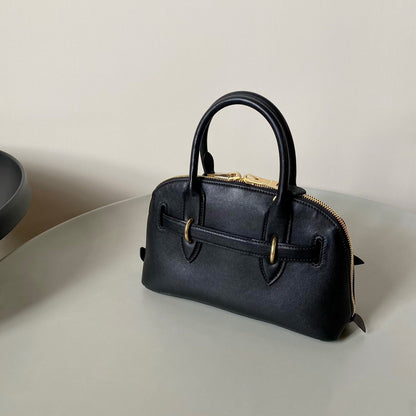 Black Leather Adventure Bag MIU - Level 5