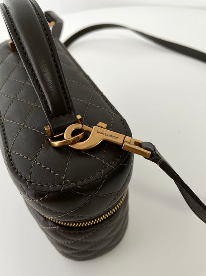 Gaby Vanity Bag Light Musk Leather - Level 5