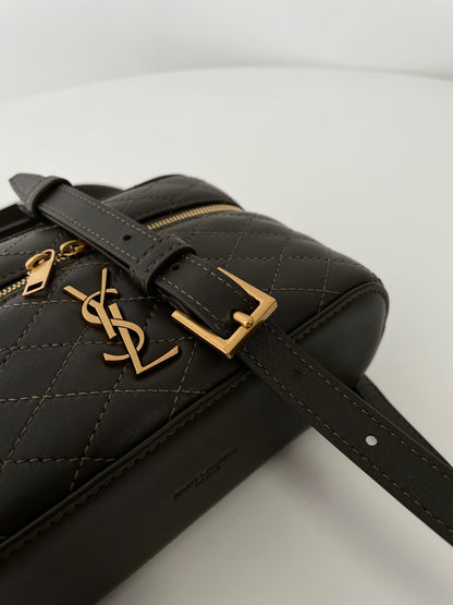 Gaby Vanity Bag Light Musk Leather - Level 5