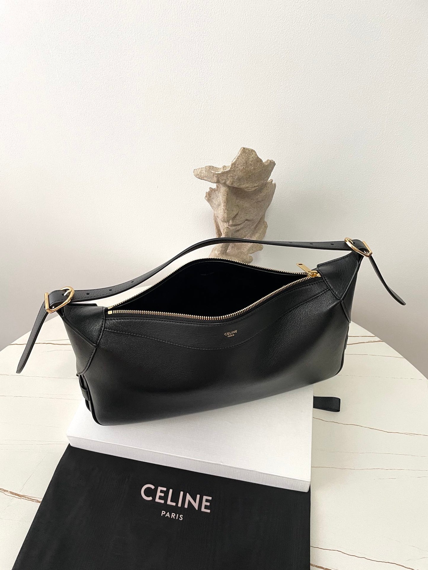 Black Leather Romy Bag - Level 5