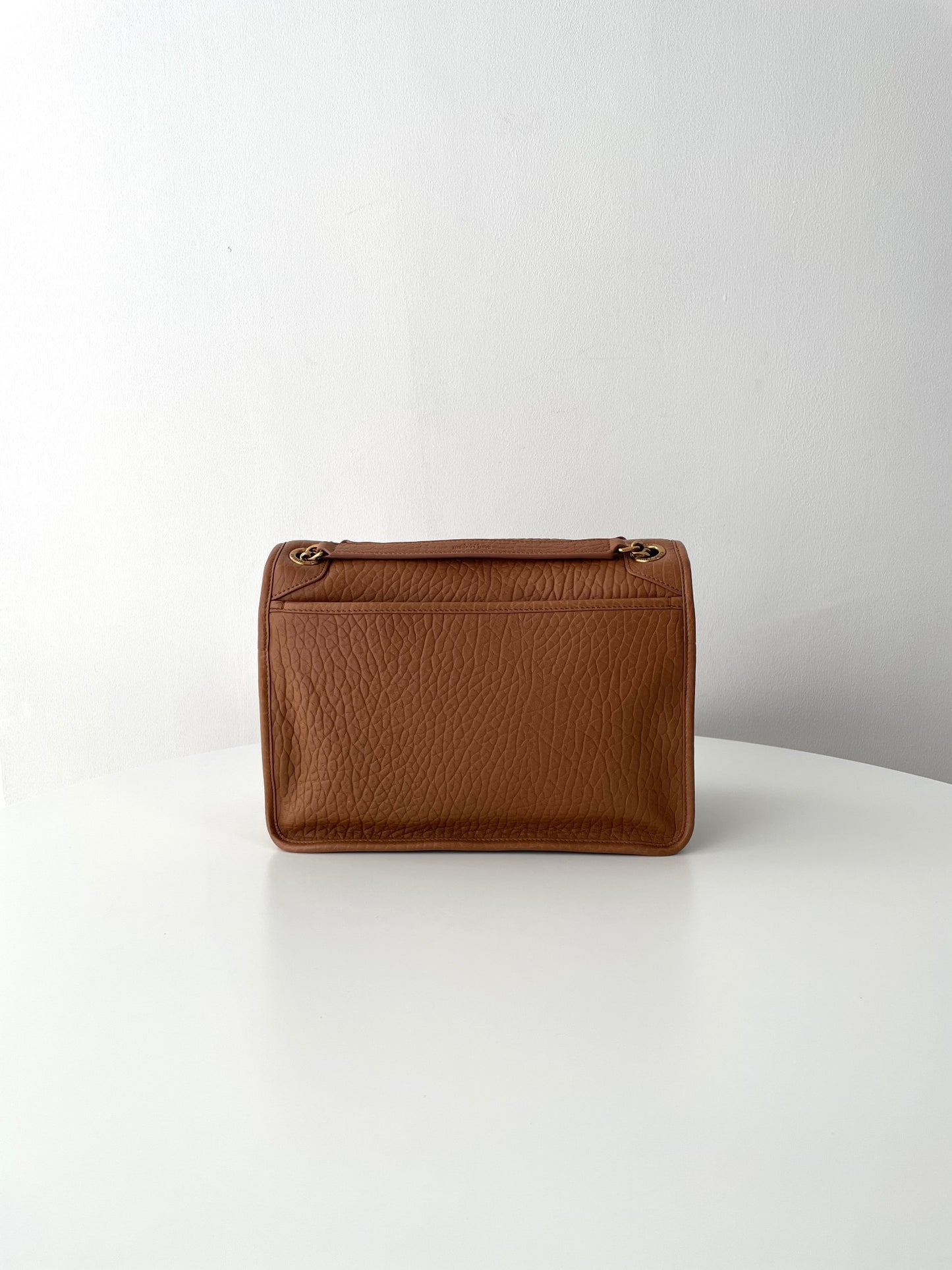 Brown Leather Niki Shoulder Bag - Level 5