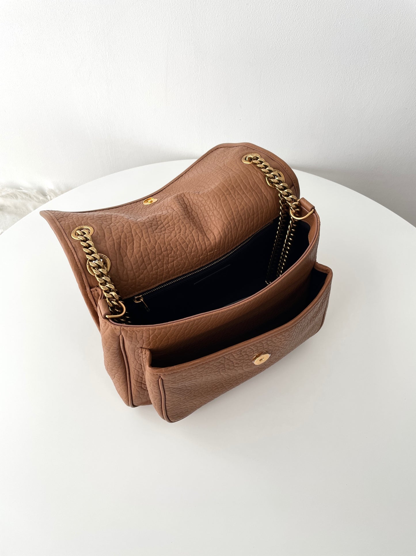 Brown Leather Niki Shoulder Bag - Level 5